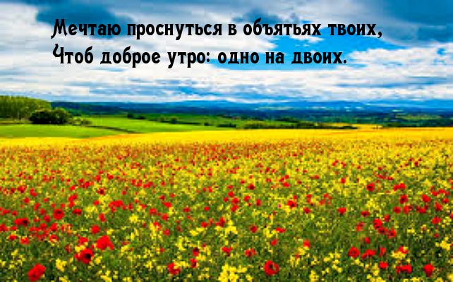 Открыть в полном размере Мечтаю проснуться в объятьях твоих