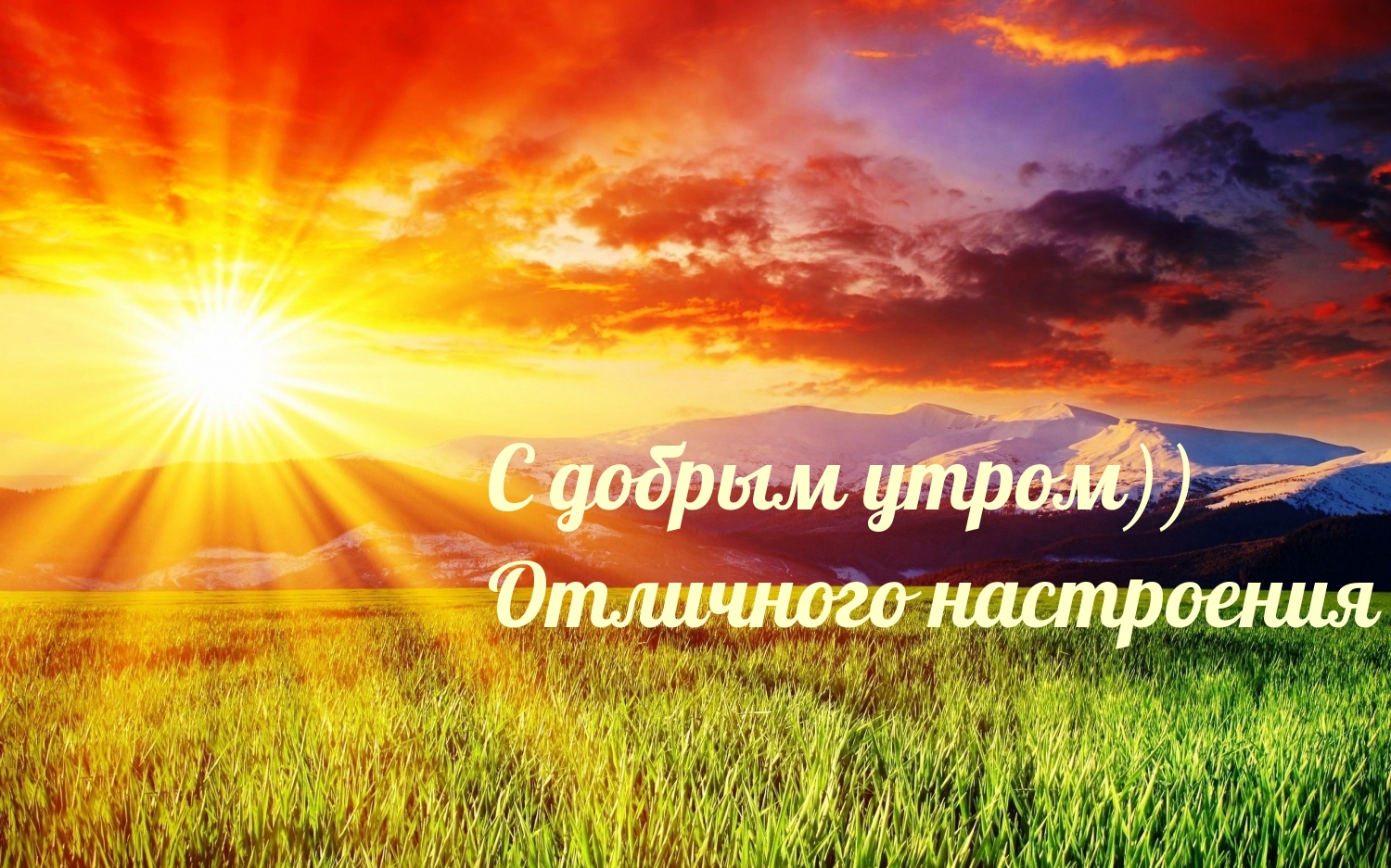 Открыть в полном размере С добрым утром)) Отличного настроения
